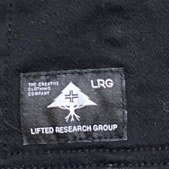 LRG Black Hooded Jean Jacket - Picture 11 of 16